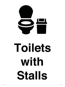 Toilets: Stalls with Sanitary Bin
